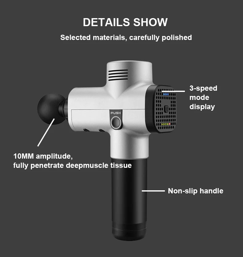 RecoverEase™ PowerFlex Pro Massage Gun