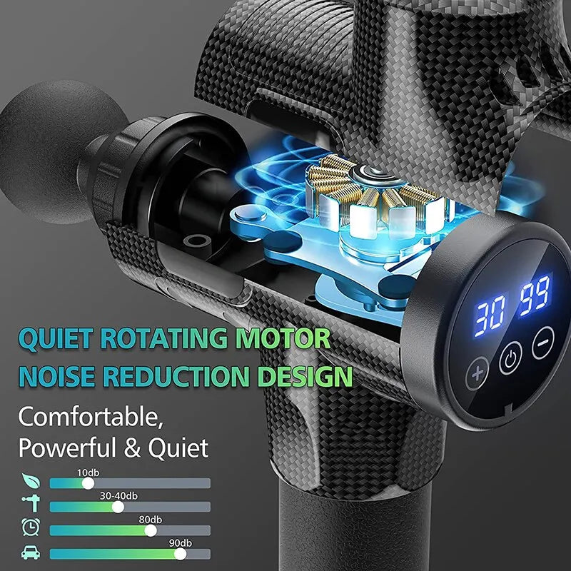 RecoverEase™ PulseFlex Massage Gun